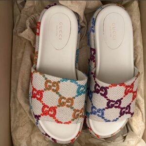Gucci platform sandals